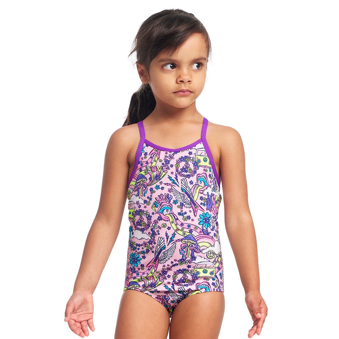 TODDLER GIRL’S PRINTED ONE PIECE