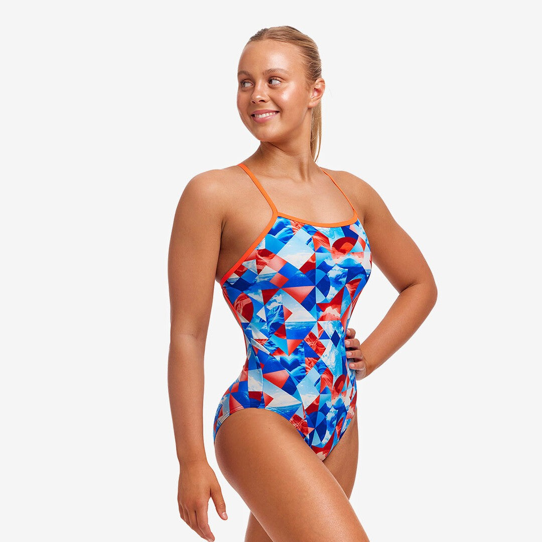 LADIES SINGLE STRAP ONE PIECE