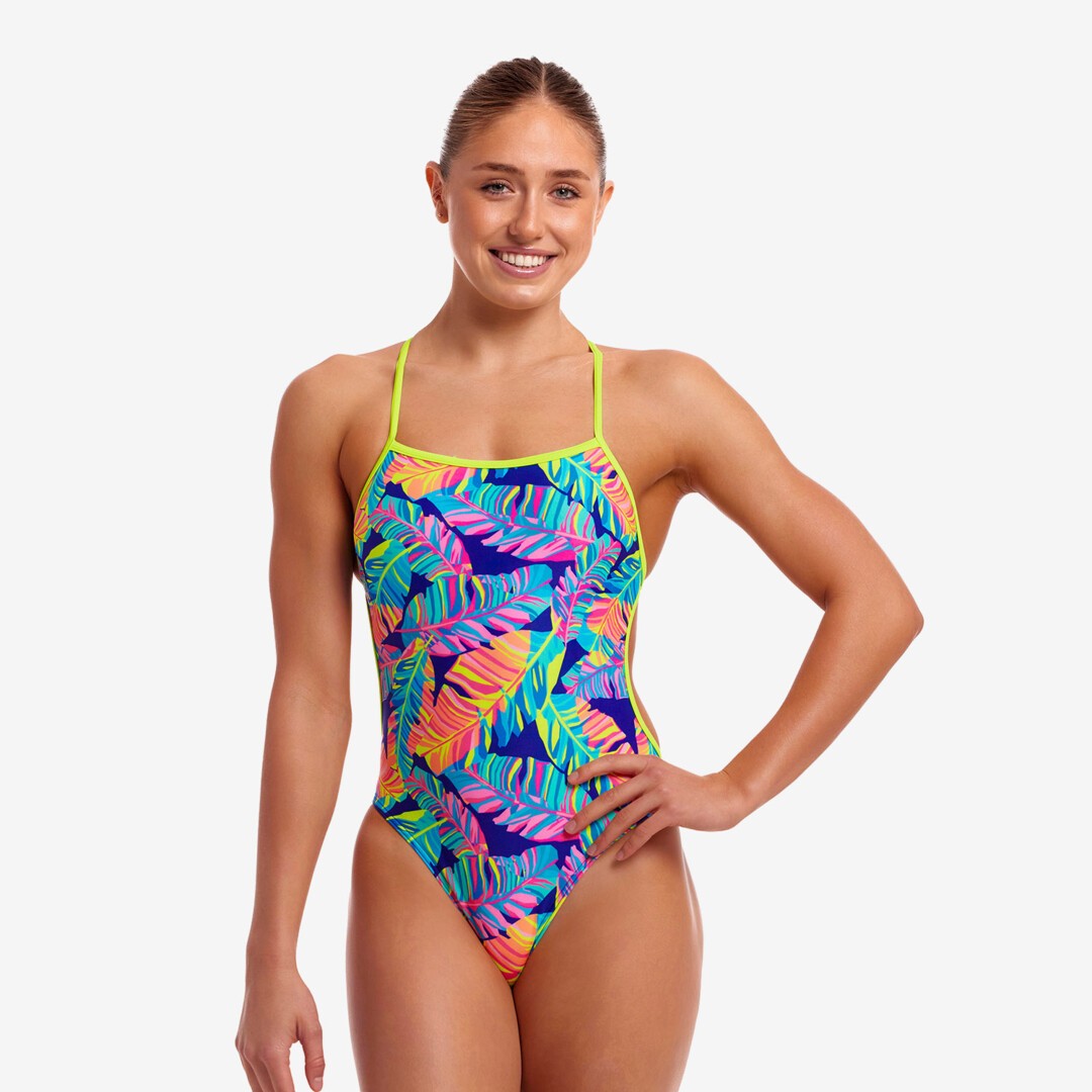 Ladies Single Strap One Piece Leaving Today 16
