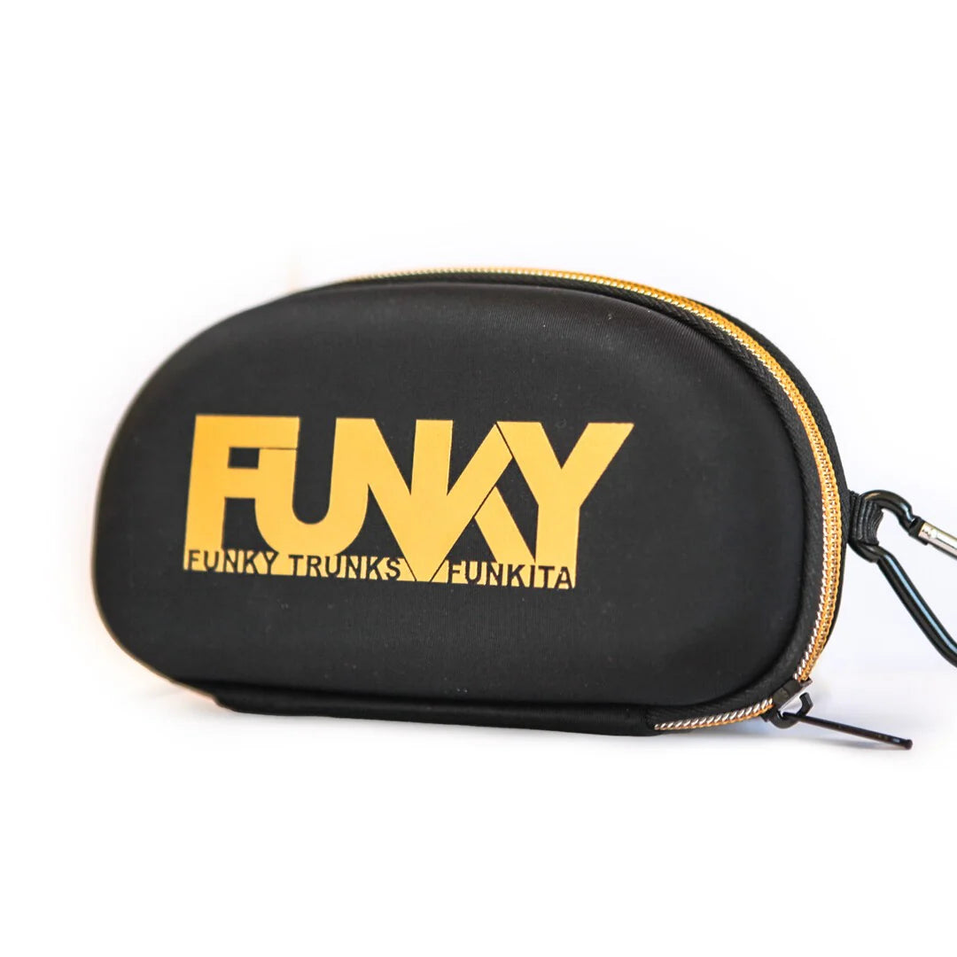 Funky Case Closed Goggle Case Black Attack