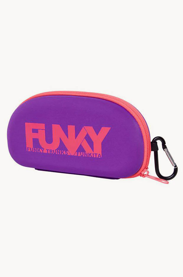 Funkita Case Closed Goggle Case Purple Patch