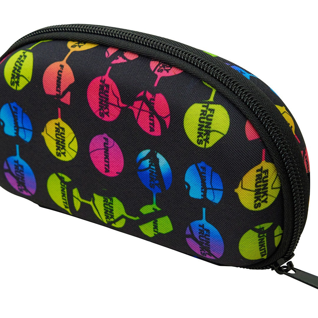 Funky Case Closed Goggle Case Broken Circle