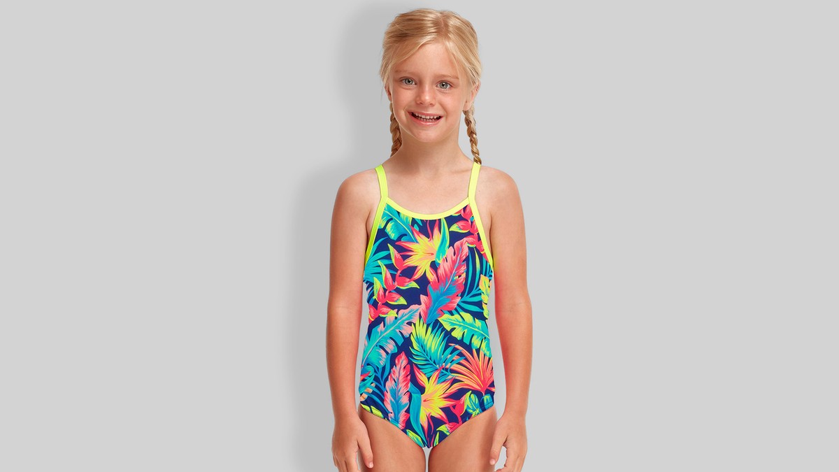 TODDLER GIRL’S PRINTED ONE PIECE