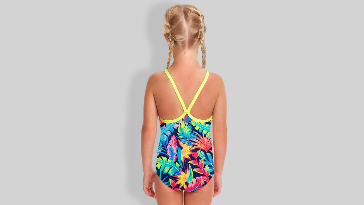 TODDLER GIRL’S PRINTED ONE PIECE