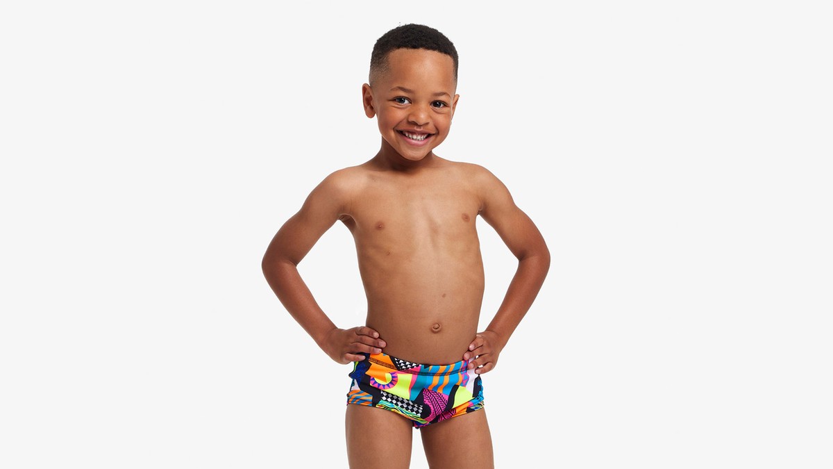 TODDLER BOY’S PRINTED TRUNKS
