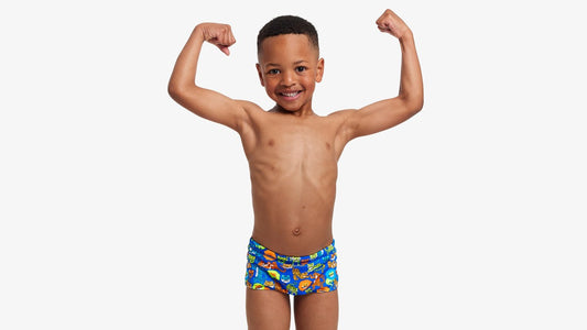 TODDLER BOY’S PRINTED TRUNKS