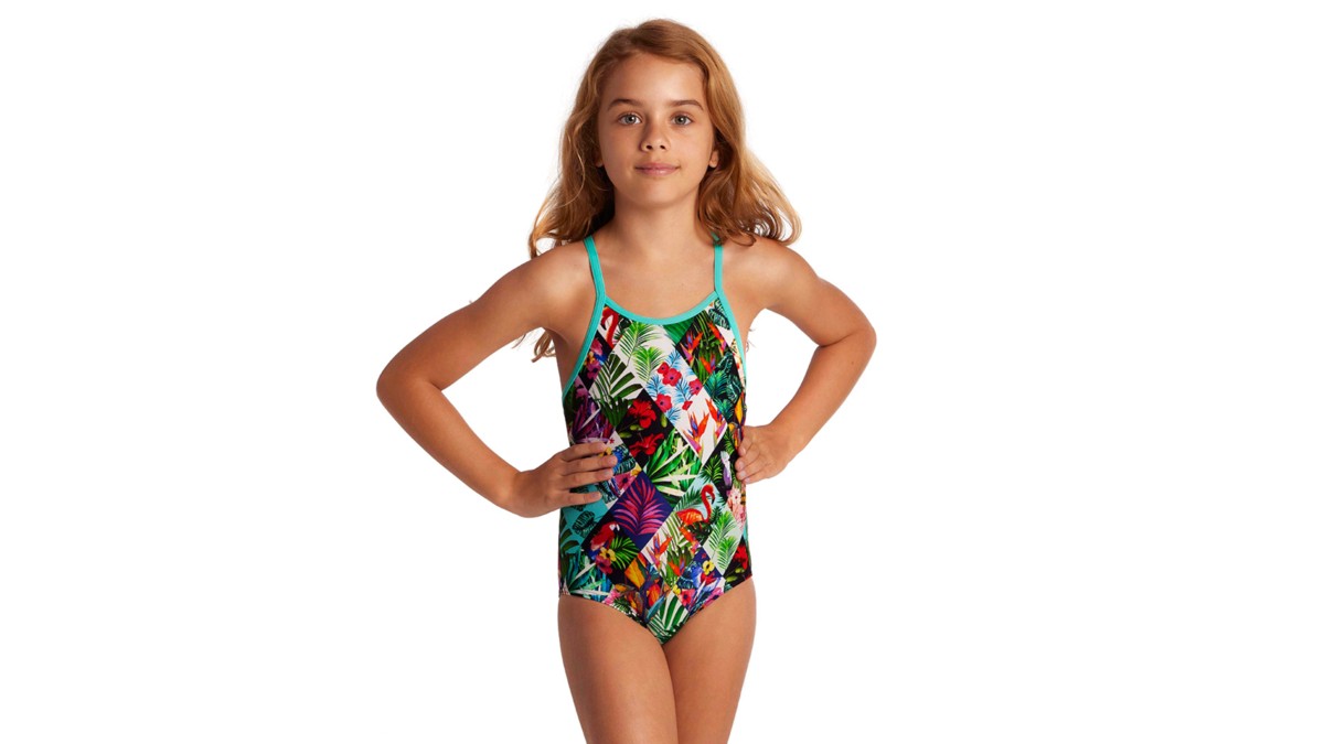 TODDLER GIRL’S PRINTED ONE PIECE