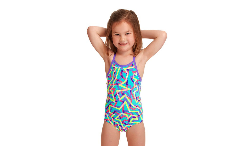 TODDLER GIRL’S PRINTED ONE PIECE