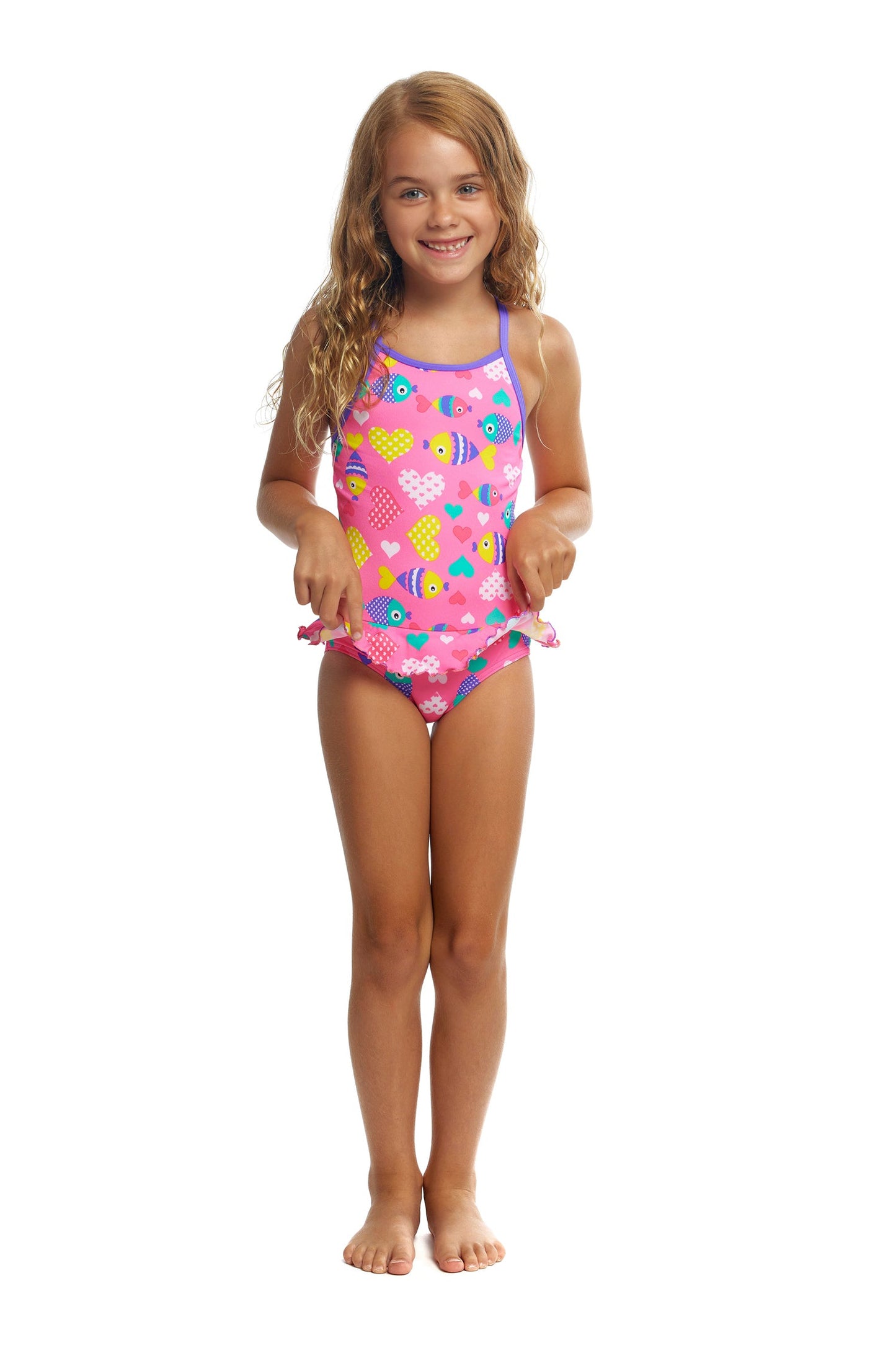 TODDLER GIRL’S PRINTED ONE PIECE