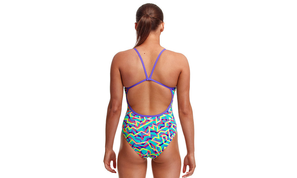 LADIES DIAMOND BACK ONE PIECE