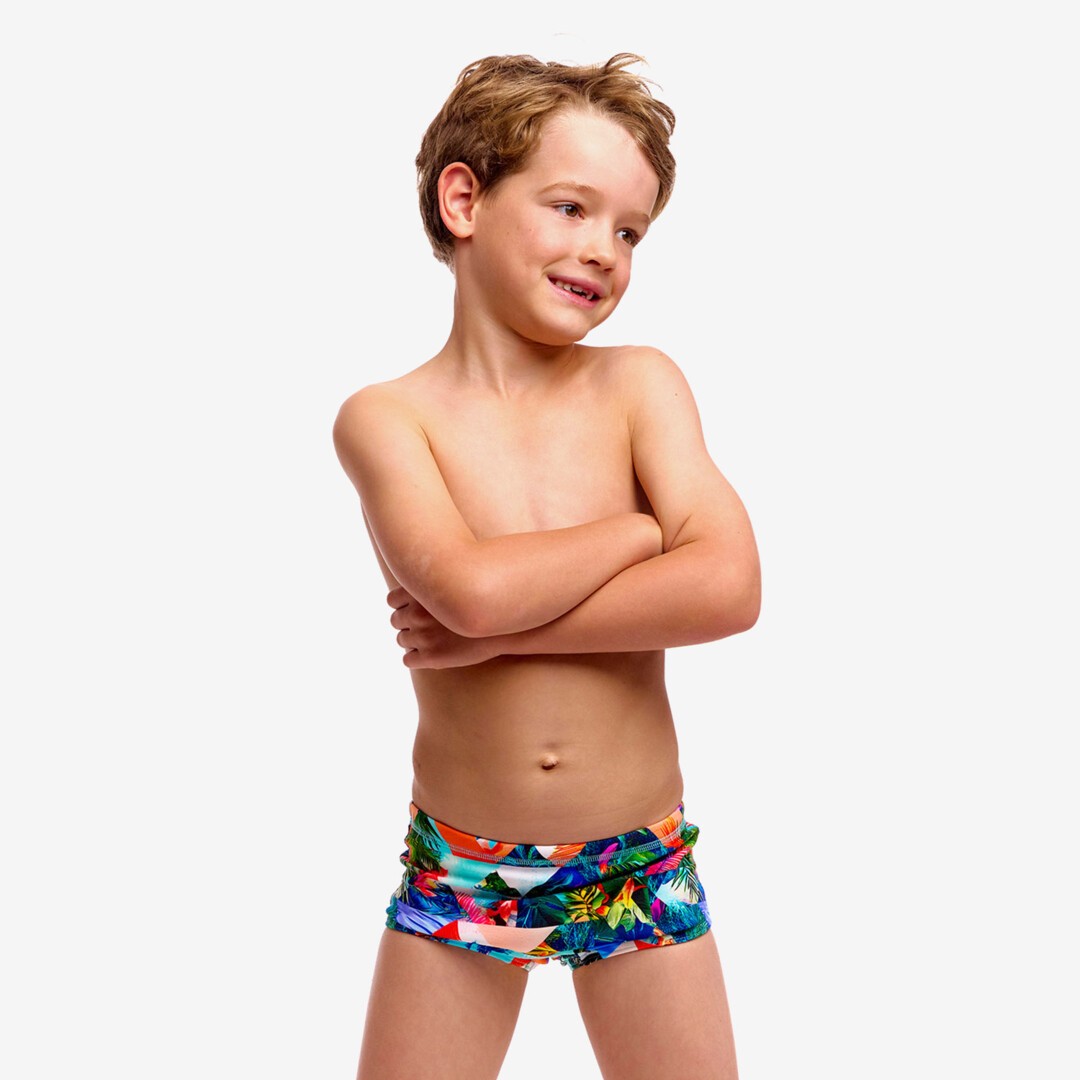 Toddler Boy's Printed Trunks