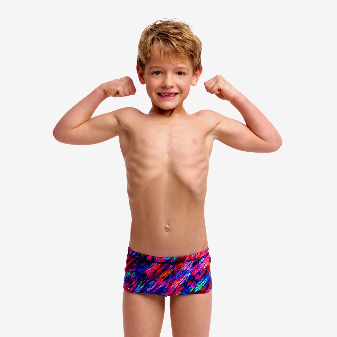 Toddler Boy's Printed Trunks