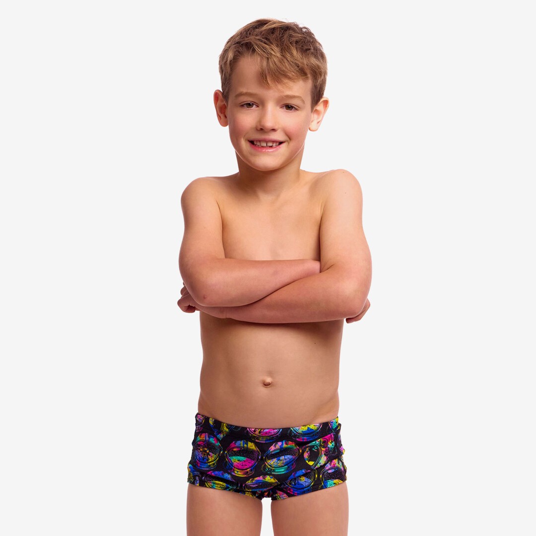 Toddler Boy's Printed Trunks