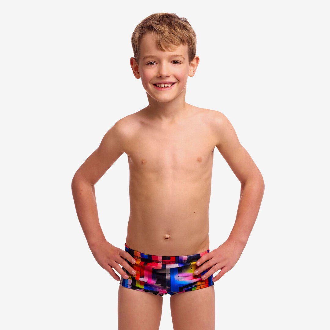 Toddler Boy's Printed Trunks