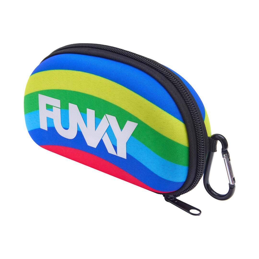 Funky Case Closed Goggle Case Rainbowie