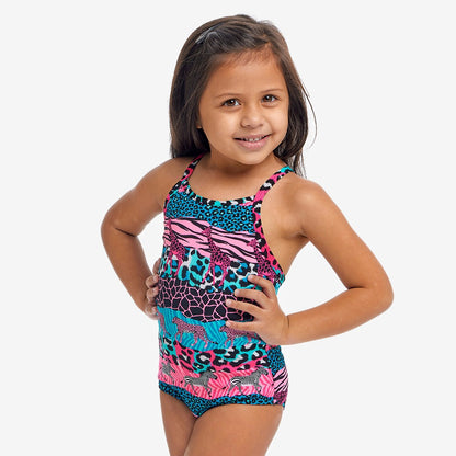 TODDLER GIRL’S PRINTED ONE PIECE