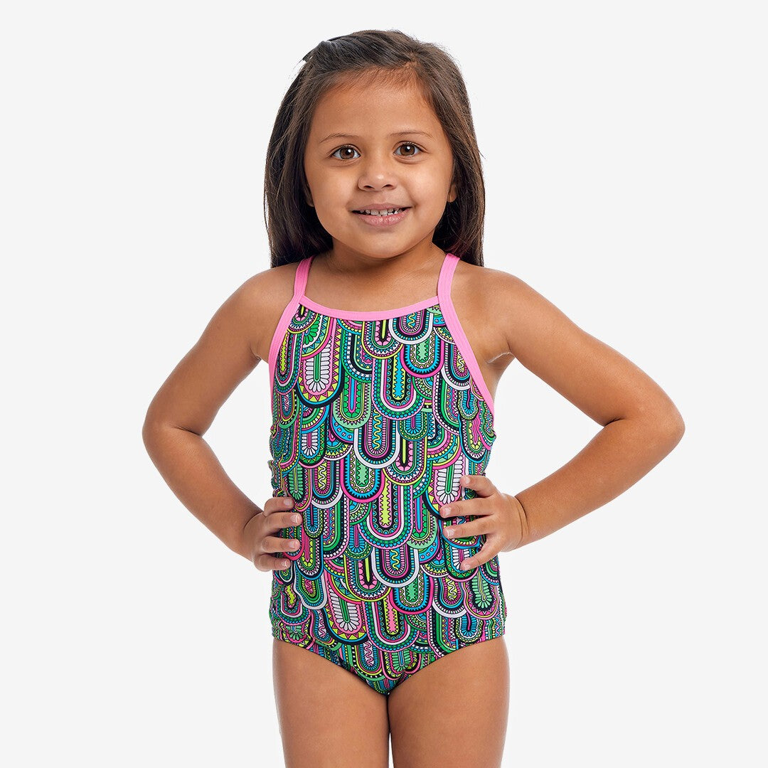 TODDLER GIRL’S PRINTED ONE PIECE