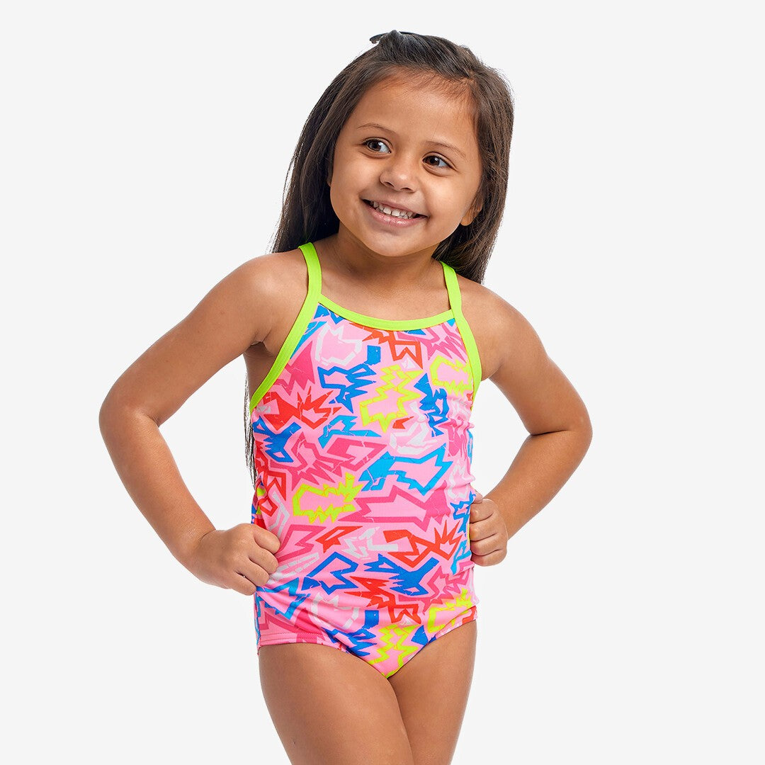 TODDLER GIRL’S PRINTED ONE PIECE