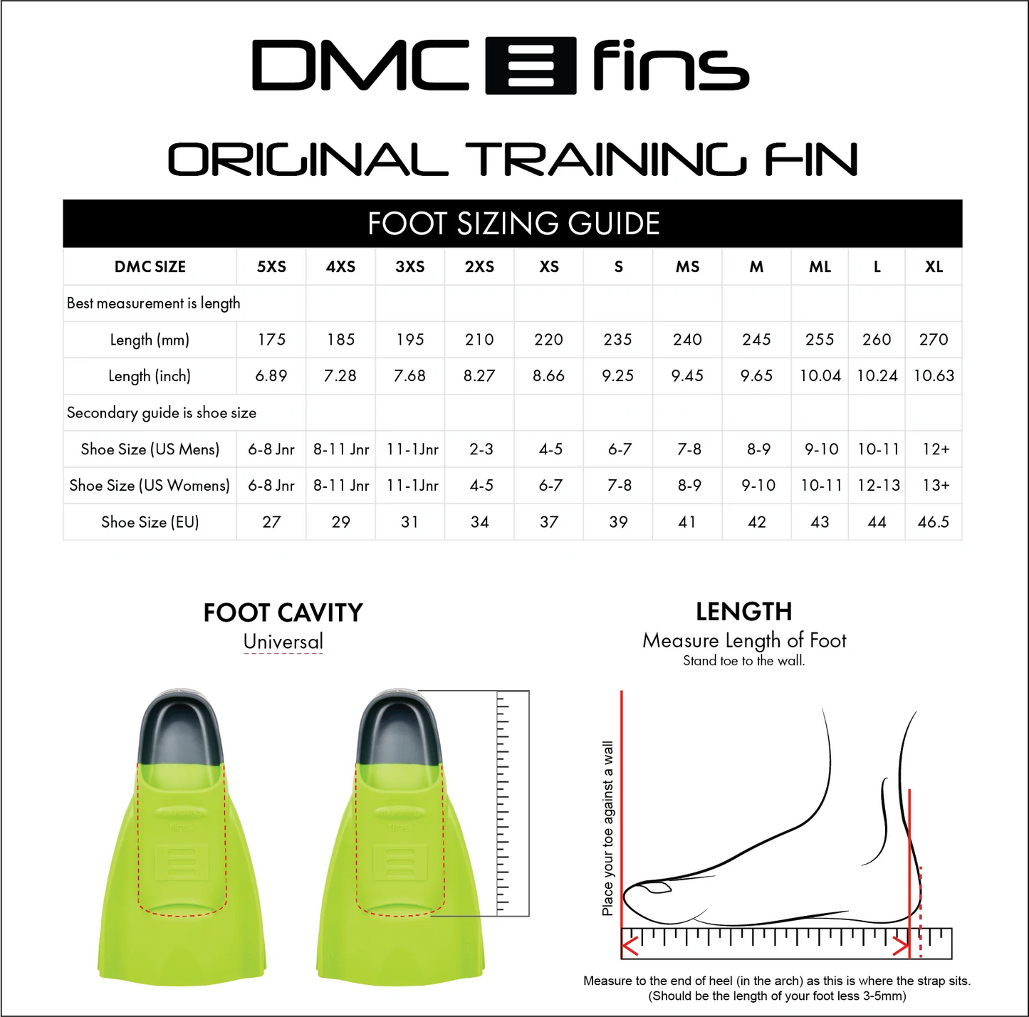 DMC Fins (Original Training)