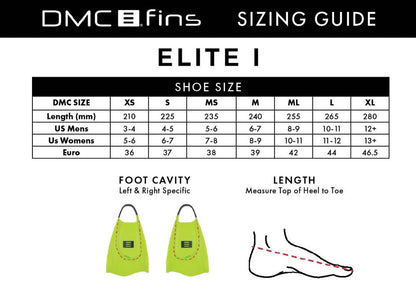 DMC Elite Fins (UV Colour Change)