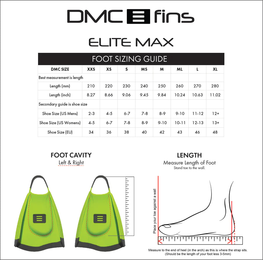 DMC Elite Max Fins